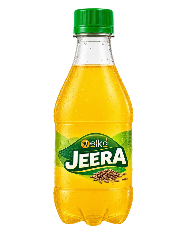 Supplied WELKA Jeera bottle artwork