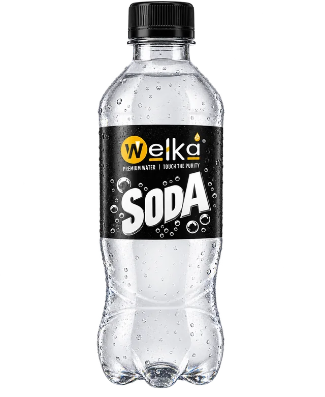 Supplied WELKA Soda bottle artwork